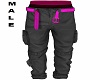 Cargo Pants Male blckPnk