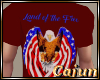 Red Land of the Free T