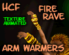 Fire Rave Arm Warmers