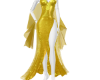 MS Gold Mermaid Gown