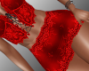 Ejilla-Red Mini Skirt