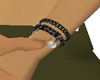 Drk Grey Love Bracelet