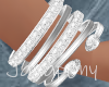 Silver Ice Bracelets R