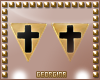 |G| Crosses|Earrings