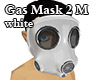 Gas Mask 2 M White