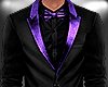 Suit Black Purple