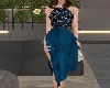 [JP]Mosaic Blue Dress