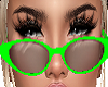 Green Summer Glasses