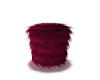 (PUR3)Heart Fluffy Stool