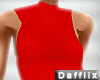 -D-Red Glamour Top