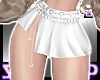 Hot Purr Skirt/White