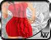 *Nw* RedRuffle Dress BM