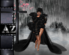 *az* encore  gown black