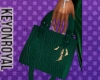 Green Hand Bag