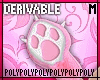 Furry Paw Gloves M