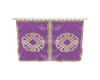 Purple Seethru Curtains