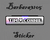 VIP sticker Tim/Connie