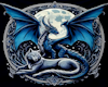 DRAGON & WOLF COUCH ST