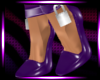 Purple Locked Heel