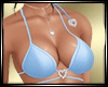 LS~HEART BIKINI BABYBLU