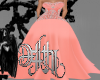 peach delight dress
