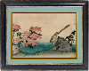 Hokusai-Wagtail & azalea