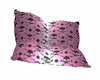 Pink Skull Cuddle Pillow
