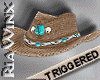 Wx:Turquoise Trigger Hat