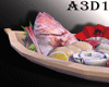 fish and vegetables