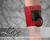 LEX LeatherBracelett red