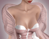 Shawl Pleat Chiffon Pink