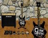 (666) ozzy guitar/amp