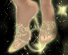 [M]GOLD GLAM HEEL