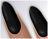 -A- Black Oval Nails