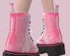 Pink Chunky Boots