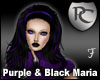 Purple & Black Maria