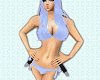 blue water rave bikin