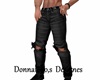 riped dark jeans