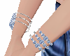 Blue Pearl Bracelets