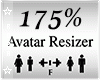 Avatar Scaler 175%