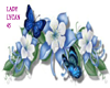 BLUE FLOWER GARLAND