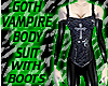 Goth Vampire Bodysuit