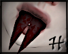H+ Bloodied Split Tongue