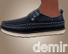 [D] Casual navy shoes