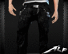 [Alf]Black Hip-hop Jeans