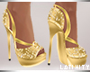 L* Gold Dia Sandals