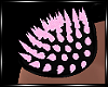 Pink Shoulder spikes