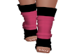 Pink Blk Socks