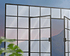 金 Glass Room Divider