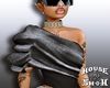 *HS Metallic Drape